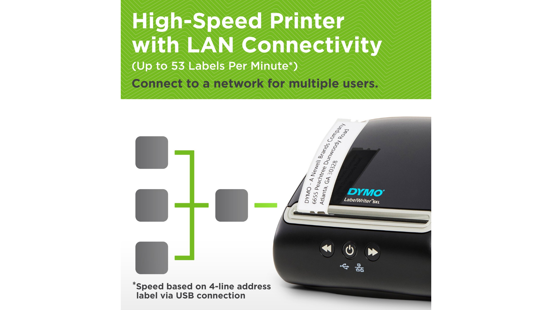 DYMO 2112724 LabelWriter 5XL Label Printer